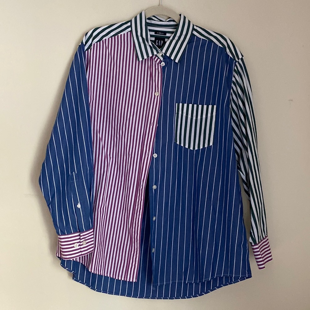 Gap Striped Big Shirt